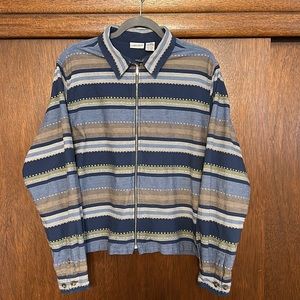 Vintage Woman’s zip up top